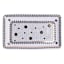 Black & White Tile Print Trinket Tray