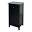 Thomas Wooden Accent Cabinet, Black