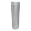 Found & Fable Silver Solar Metal Outdoor Garden Pillar, 16"