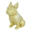 Crosby St. Gold French Bulldog Outdoor Garden Statue, 7"