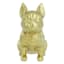 Crosby St. Gold French Bulldog Outdoor Garden Statue, 7"