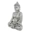 Found & Fable Silver Solar Buddha, 26"