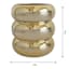 Crosby St. Indoor Gold Modern Rib Planter, 6"
