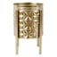 Gold Metal Planter with Stand, Medium