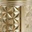 Gold Metal Planter with Stand, Medium