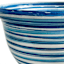 Sunny Club Blue Striped Outdoor Planter, 12"