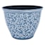 Providence Blue & White Scroll Planter, 7"