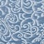 Providence Blue & White Scroll Planter, 7"