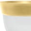 Sunny Club Yellow Two Tone Planter, 11"