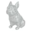 Crosby St. Silver French Outdoor Bulldog, 6.5"