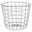Round Wire Storage Basket, Bronze