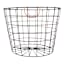 Round Wire Storage Basket, Bronze