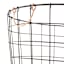 Round Wire Storage Basket, Bronze