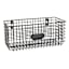 Black Metal Wire Wall Basket, Small