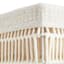 Square Poly Rope Storage Basket, Large