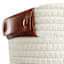 Trist 2-Piece White Rectangle Bins, Medium