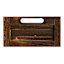 Brown Wooden Storage Crate, Small