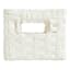 White Paper Rope Rectangle Storage Basket, Small