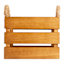 Honeybloom Natural Wooden Storage Basket, Small