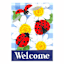 Welcome Ladybug Garden Flag, 18"