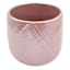 Oh Joy! Indoor Mila Pink Ribbed Iridescent Planter, 6"