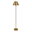 Gold Metal Floor Lamp, 63"