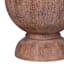 Brown Resin Urn Medium Table Lamp, 18.5"
