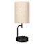 Black Metal Desk Lamp With Phone Holder Usb 19