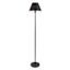 Black Metal Floor Lamp, 63"