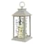 Faith, Hope, & Love Solar Outdoor Lantern, 13"