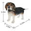Beagle Outdoor Garden Statue, 13"