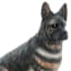 German Sheperd Outdoor Garden Statue, 16"