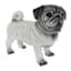 Pug Outdoor Garden Statue, 12"