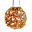 Butterfly Ball Outdoor Solar Lantern, 8"