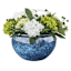 Blue Reactive Glaze Outdoor Planter, Small