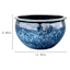 Blue Reactive Glaze Outdoor Planter, Small