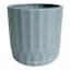 Indoor Blue Ribbed Planter, 6"