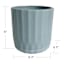 Indoor Blue Ribbed Planter, 6"