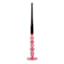 Pink Bubble Glass Taper Candle Holder, 10"