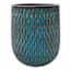 Blue Sasha Ceramic Outdoor Planter, Large