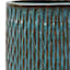 Blue Sasha Ceramic Outdoor Planter, Large