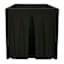 Dubai Black Square Outdoor Planter, 16"