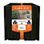 Dubai Black Square Outdoor Planter, 16"