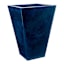 Zurique Blue Marbled Outdoor Planter, Medium