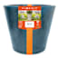 Genebra Blue Indigo Marble Effect Outdoor Planter, Small