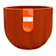 Terracotta Spello Ondulato Planter, 6"