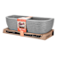 Grey Wall Outdoor Planter, Large