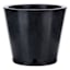 Genebra Black Marble Effect Outdoor Planter, Small