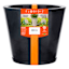 Genebra Black Marble Effect Outdoor Planter, Small