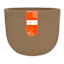 Spello Rischio Ochre Outdoor Planter, Medium